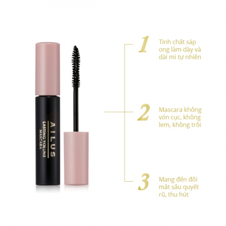 Mascara làm dày mi Naris Ailus Volume Mascara